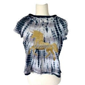 Justice Glitter Unicorn Shirt